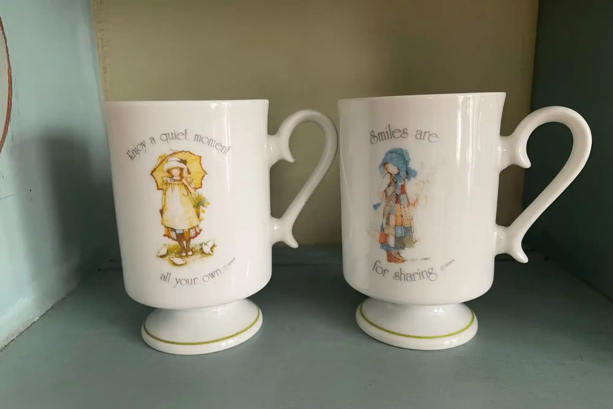 1978 Holly Hobbie Coffee Mug